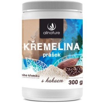 Allnature Křemelina prášek s kakaem—300 g