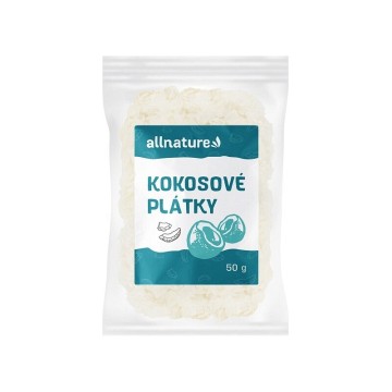 Allnature Kokosové plátky—50 g