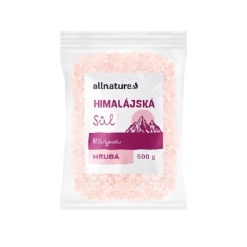 Allnature Himalájská sůl růžová hrubá—500 g