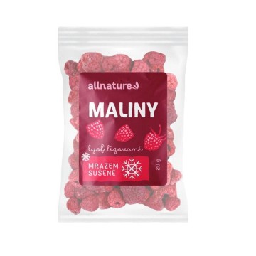 Allnature Malina sušená mrazem celá—20 g