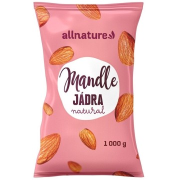 Allnature Mandle jádra natural—1000 g