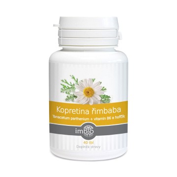 Kopretina řimbaba + vitamín B6 a hořčík—40 tablet