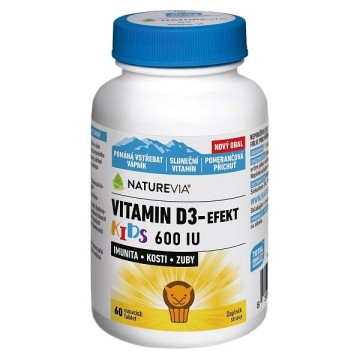 Swiss NatureVia Vitamin D3 - Efekt Kids—60 tablet