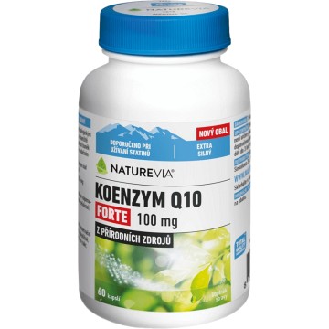 NatureVia Koenzym Q10 Forte 100mg—60 tobolek