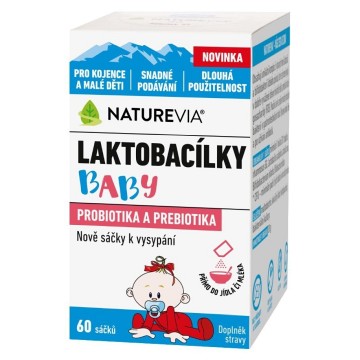 Swiss NatureVia Laktobacílky baby—60 sáčků