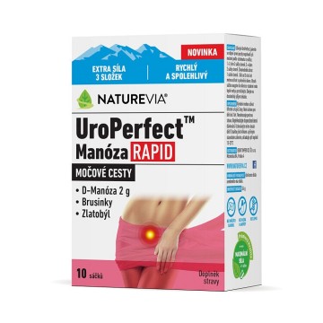 Swiss NatureVia UroPerfect Manóza Rapid—10 sáčků