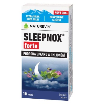 Swiss NatureVia Sleepnox Forte—10 kapslí