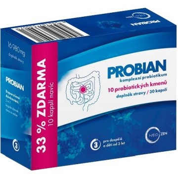 NeoZen Probian obnovení střevní mikroflóry—30 tobolek