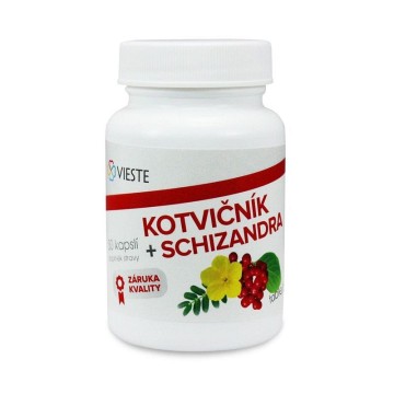 Vieste Kotvičník+Schizandra—30 kapslí