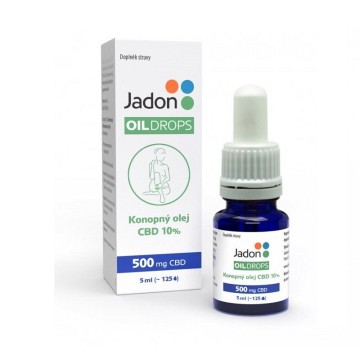 Jadon oil drops konopný olej CBD 10%—5 ml