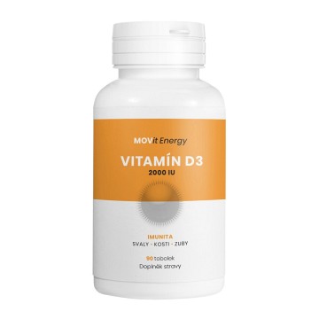 Vitamin D3 2000 I.U. 50mcg—90 kapslí