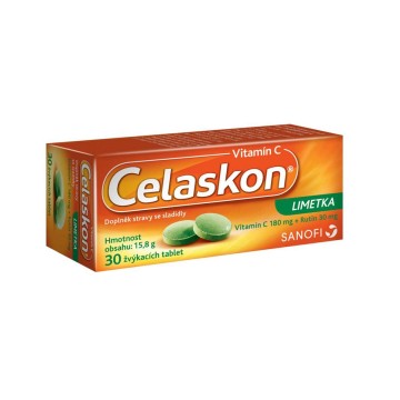 Celaskon Limetka—30 žvýkacích tablet