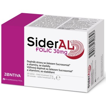 Sideral Folic 30mg—20 sáčků