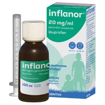 INFLANOR—20MG/ML POR SUS 100ML