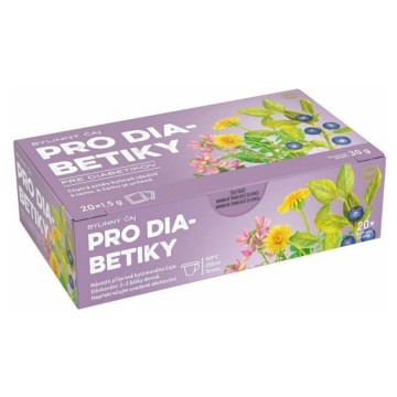 Panda Natur Bylinný čaj pro diabetiky—20x1,5 g