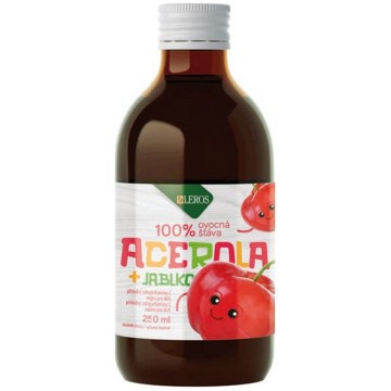 Leros Baby ovocná šťáva acerola+jablko—250 ml