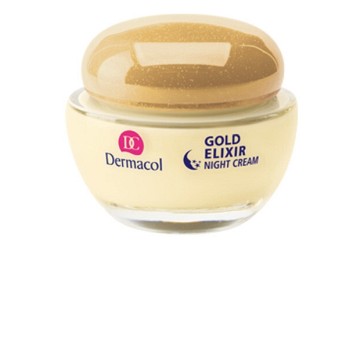 Dermacol Gold Elixir Noční krém—Omlazující kaviárový noční krém, 50 ml