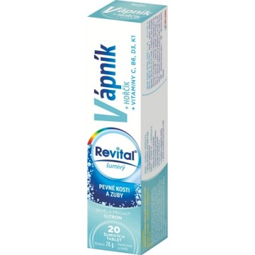 Revital Vápník+Hořčík+Vitaminy—20 šumivých tablet