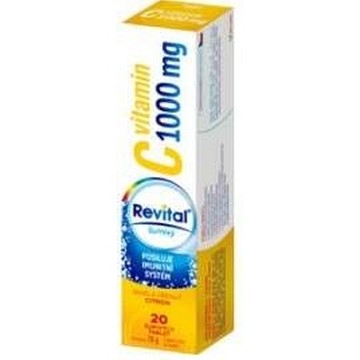 Revital C vitamin 1000mg Citron—20 šumivých tablet