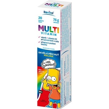 The Simpsons Multivitamin—20 šumivých tablet