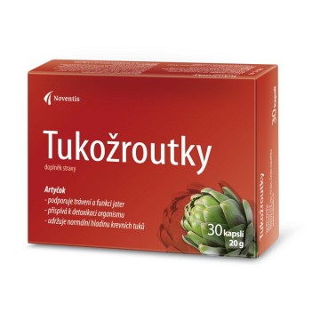 Tukožroutky pro snížení hl.cholesterolu—30 tobolek