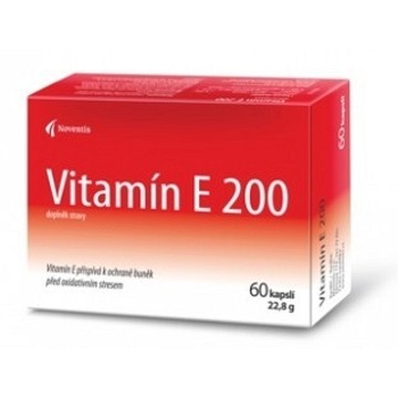 Noventis Vitamín E 200 60 kapslí—60 kapslí