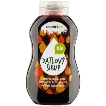 Country Life Datlový sirup BIO—250ml