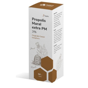 PM Propolis Maral Extra 3%—kapky 50 ml