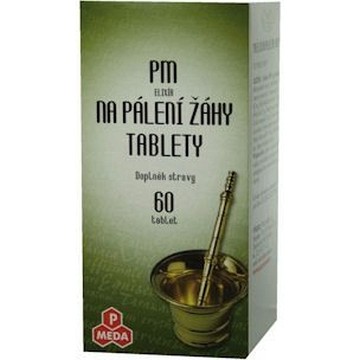 PM Elixír na pálení žáhy—60 tablet