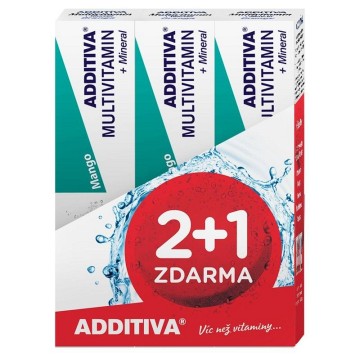 Sada Additiva MM 2+1 mango—šumivé tablety 30x20ks