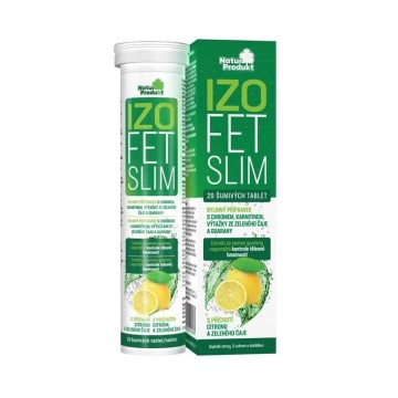 Naturprodukt Izofet Slim—20 ks šumivých tablet