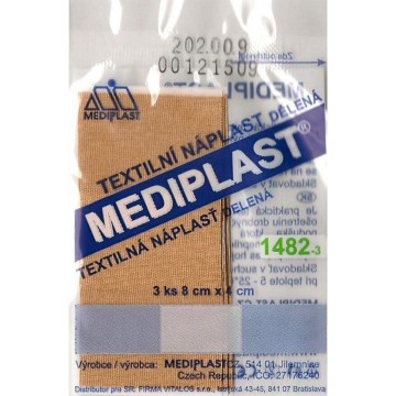 Rychloobvaz Mediplast 8 cm x 4 cm —3 ks