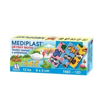 Náplast Mediplast 6cmx2cm dětská—12 ks