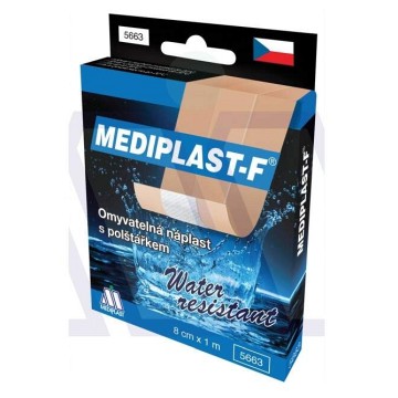 Rychloobvaz Mediplast-F 8 cm x 1 m omyvatelný 5663—1 ks