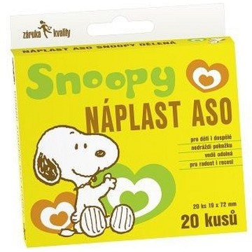 Náplast ASO Snoopy 19x72mm—20 ks