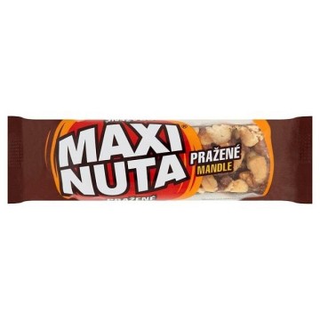 Maxi Nuta Pražené mandle—Ořechová tyčinka 35 g