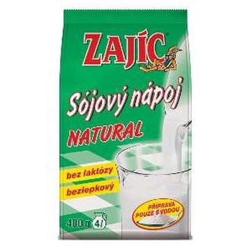 Zajíc Sójový nápoj NATURAL—400 g