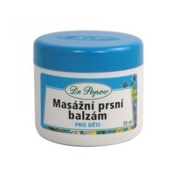 Dr.Popov Masážní Prsní balzám pro děti—50 ml