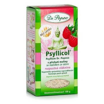 Dr.Popov Psyllicol příchuť malina—100 g