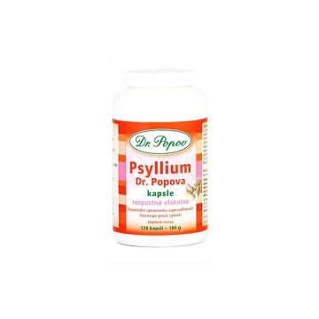 Dr. Popov Psyllium Psyllicol—120 kasplí