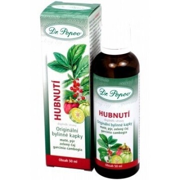 Dr.Popov Bylinné kapky Hubnutí—50 ml