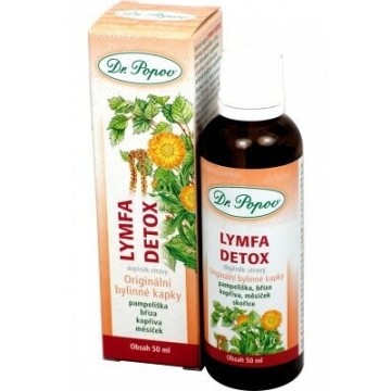 Dr.Popov Lymfa Detox bylinné kapky—50 ml