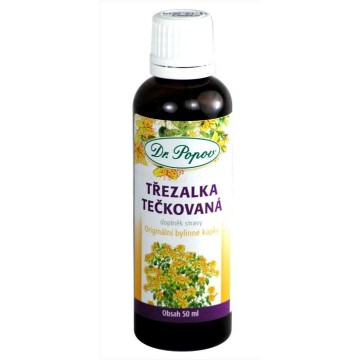 Dr.Popov Třezalka tečkovaná bylinné kapky —50 ml