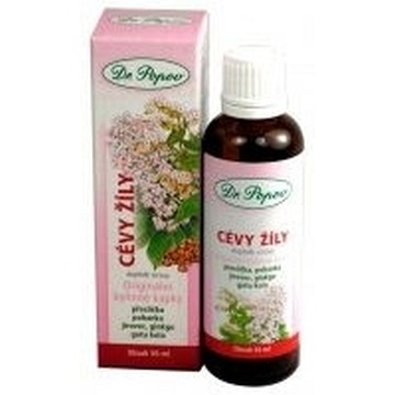 Dr.Popov Kapky bylinné Cévy žíly—50 ml