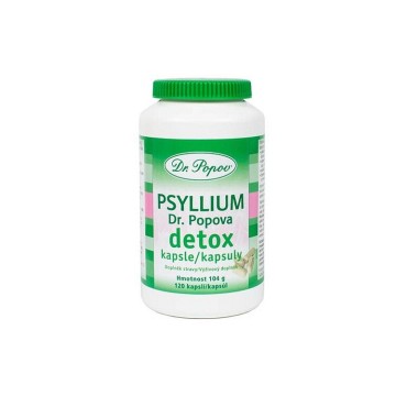 Dr.Popov Psyllium Detox—120 kapslí