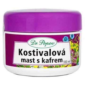 Dr.Popov Kostivalová mast s kafrem—100 ml