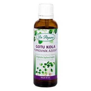 Dr.Popov Kapky bylinné Gotu kola—50 ml