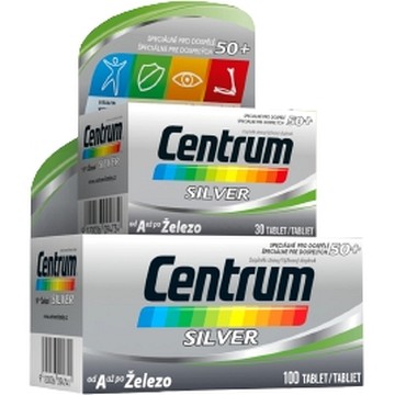 Multivitamin Centrum SILVER—100+30 tablet (Vánoční)