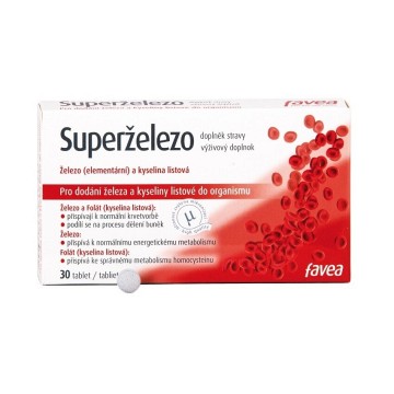 Favea Superželezo—30 tablet