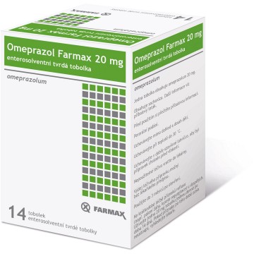 Farmax Omeprazol 20mg—14 tobolek